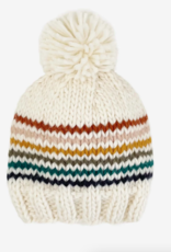The Blueberry Hill The Blueberry Rainbow Stripe Knit Hat