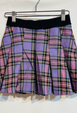 FBZ Pleated Plaid Skirt
