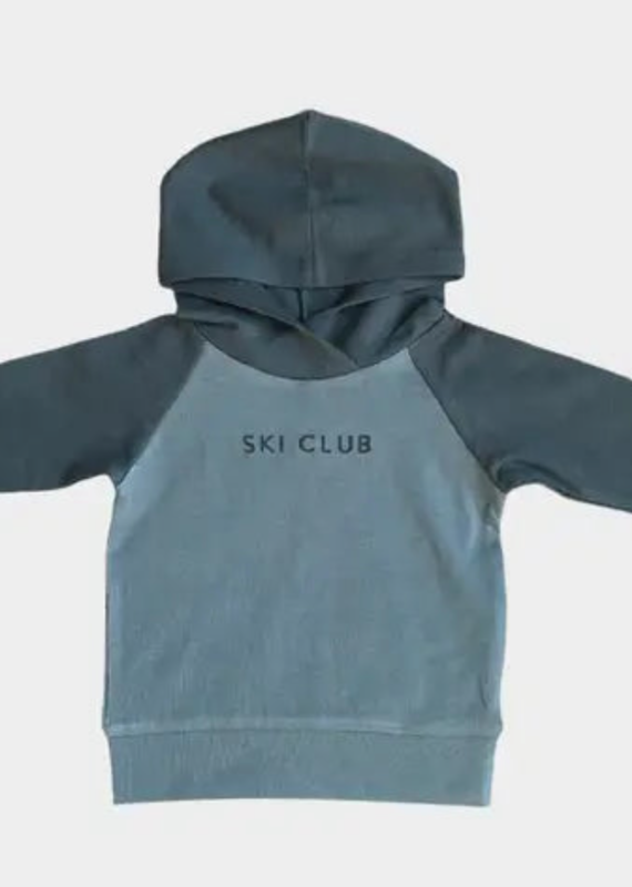 babysprouts babysprouts Ski Club Colorblock Raglan Sweatshirt