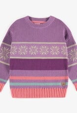 Sourismini Sourismini Patterned Knit Sweater