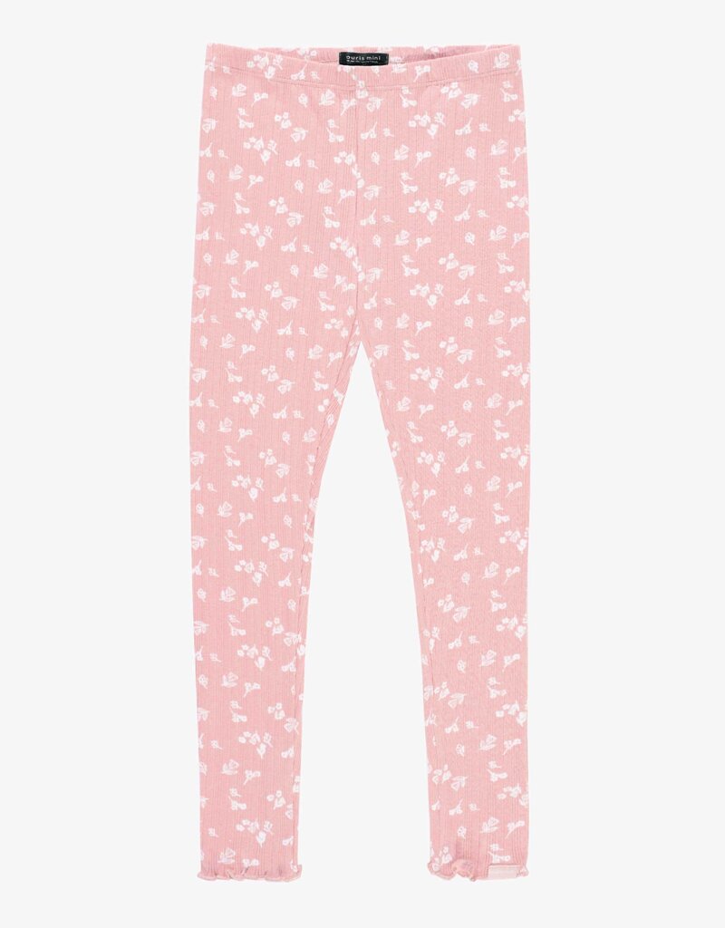 Sourismini Sourismini Ribbed Floral Leggings