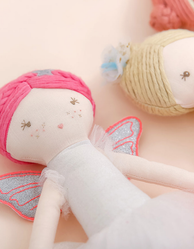 Albetta Albetta Neon Fairy Linen Doll