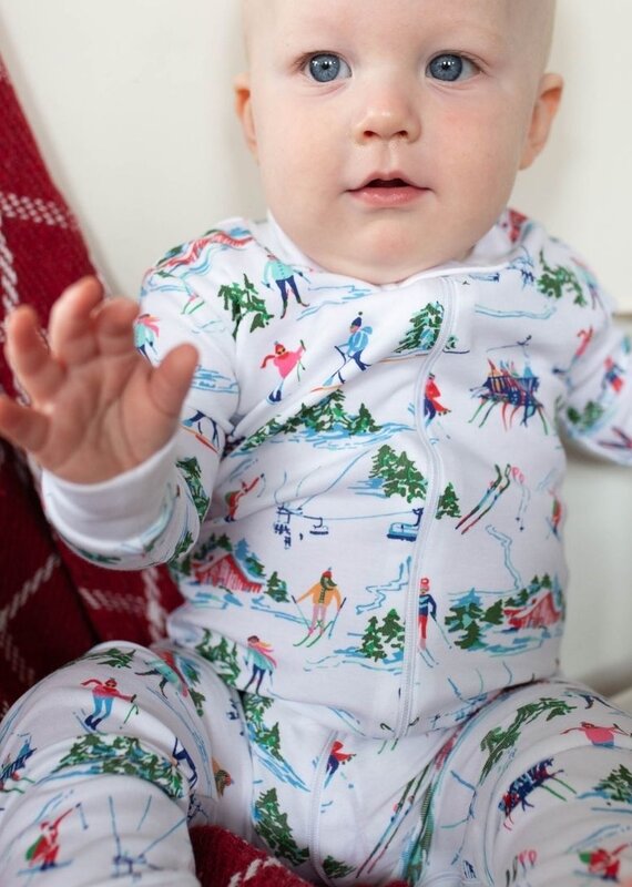 Sammy + Nat Festive Ski Zip Romper