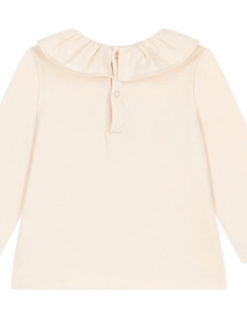 Petit Bateau Petit Bateau Lea Ruffle Collar Top