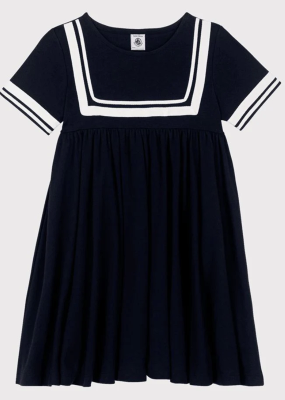 Petit Bateau Petit Bateau SS Sailor Style Dress