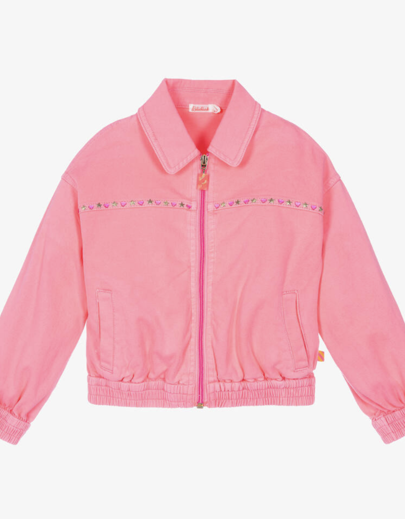 Billieblush Billieblush Studded Front Twill Jacket