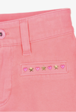 Billieblush Billieblush Studded Front Frayed Cuff Shorts