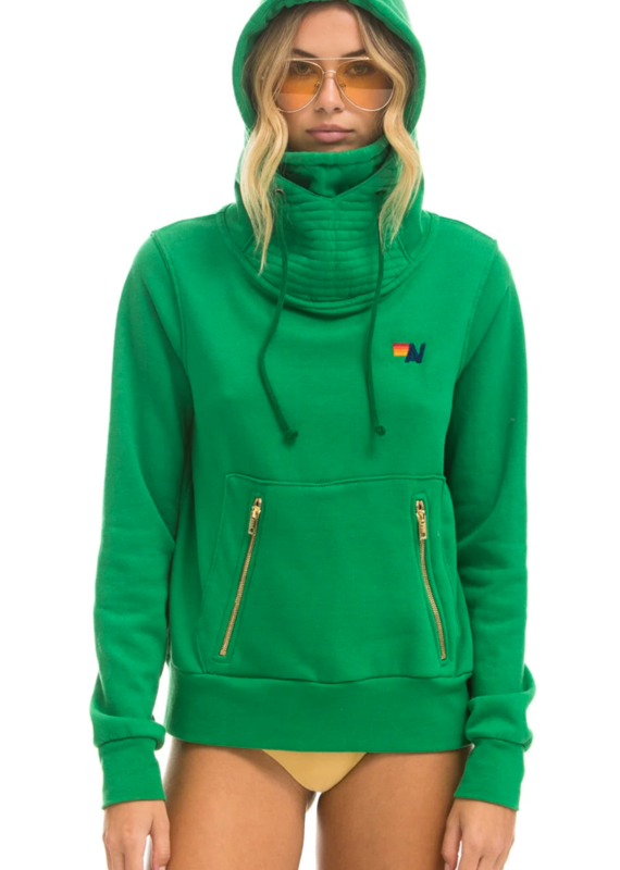 Aviator Nation Aviator Nation Ninja Pullover - Kelly Green