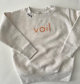 Sweet Olive Street Skipper Embroidered "vail" Sweatshirt