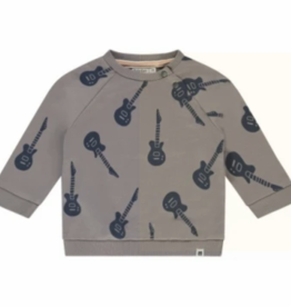 BabyFace Baby Boys Guitar Print Sweatshirt