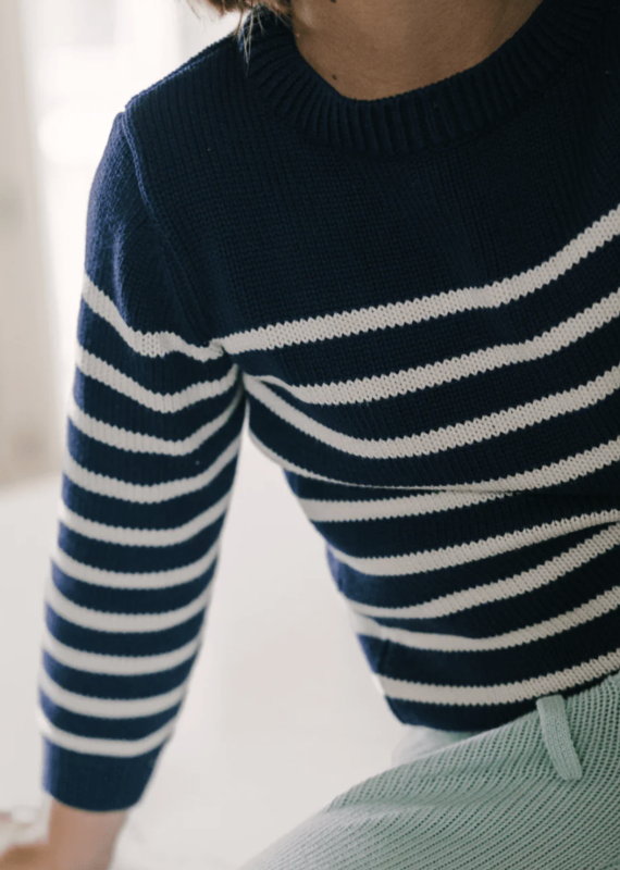 Minnow Stripe Knit Sweater