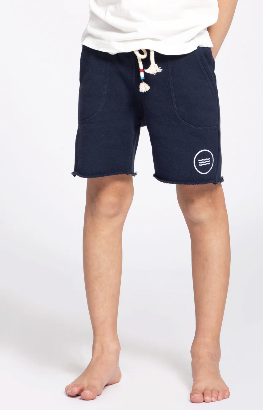 Sol Angeles Waves Boy Short Indigo Skipper Scout
