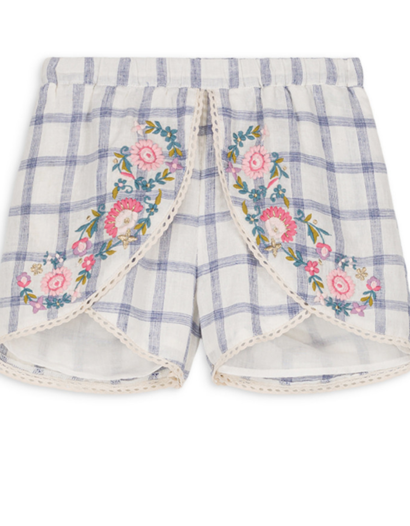 Louise Misha Asya Yarn Dyed Check Shorts