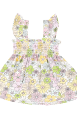 Angel Dear Angel Dear Ruffle Strap Smocked Set