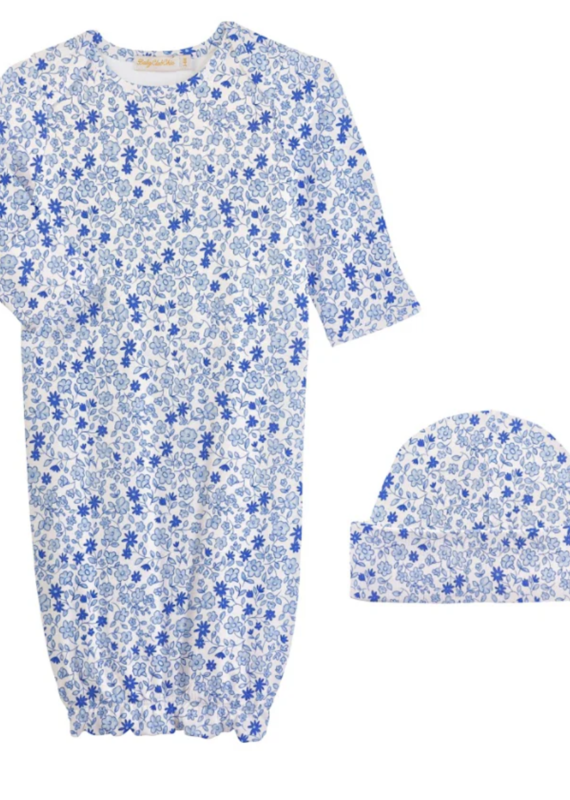 Baby Club Chic Baby Club Chic Tiny Flowers Gown Set