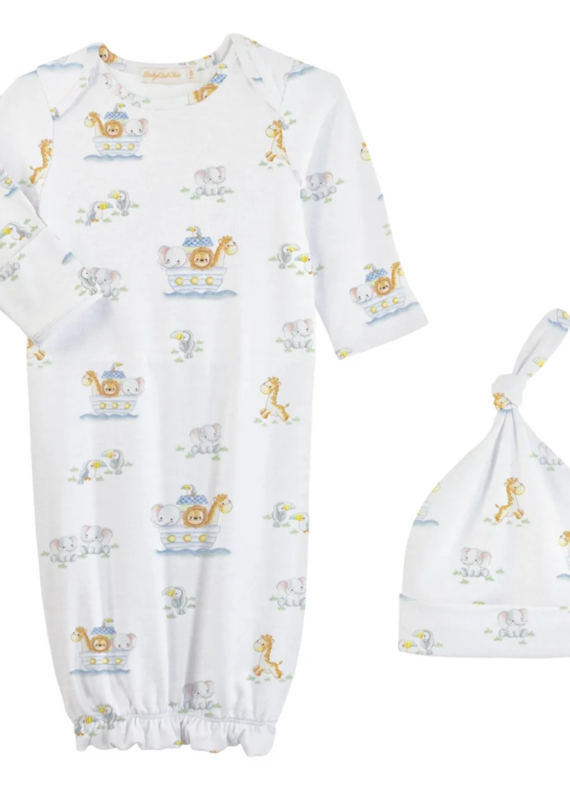 Baby Club Chic Baby Club Chic Noah's Ark Gown Set