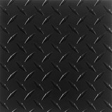 Rugged Trail Products Diamond Plate ( DP ) Rubber Flooring - Black 8'2" (By the Foot)