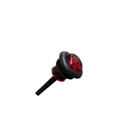 Tecniq 3/4" Waterproof LED Mini Red Lens Red Diode (S34-RR09-1)