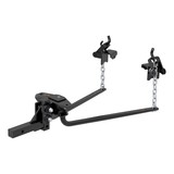 Curt Round Bar Weight Distribution Hitch with Integrated Lubrication (8-10K)