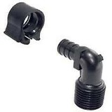 PEXLOCK Flair-It PEXLock 1/2 in. MPT x 1/2 in. Dia. MPT Elbow with Clamp