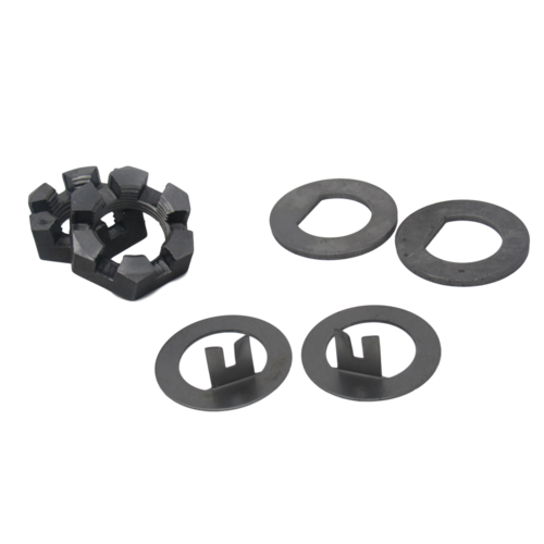 TruRyde 1" Spindle Nut and Washer (Kit) for 2000-8000# Single Trailer Axle