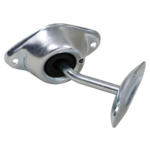 Unknown Angled Plunger and Socket Door Holder for Enclosed Trailer - 3" Plunger - Zinc Plated Steel DSA3Z