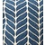 Unknown 4.5' Blue and White Fabric Upholstery  - Sold by linear Ft