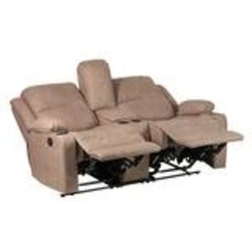 Unknown 67" Camper Comfort Theater Seat Wall Hugger Cappuccino - 3Pc Set