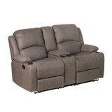 Unknown 67" Camper Comfort Theater Seat Wall Hugger Slate - 3Pc Set