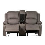 Unknown 67" Camper Comfort Theater Seat Wall Hugger Slate - 3Pc Set