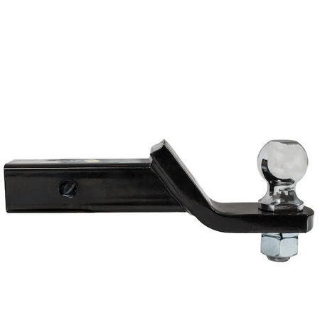 BUYERS BUYERS 2 INCH BLACK BALL MOUNT KIT WITH 2 INCH SHANK AND 2 INCH DROP-COTTER PIN HITCH (1803307)