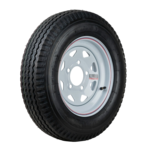 Americana Tire & Wheel 5.30-12 White Spoke 5-4.5 LRC