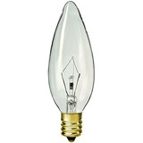 Craftmade Clear Chandelier 40 Watt Light Bulb w/Brass Base ( CCS40 )