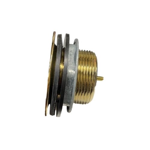 Unknown 2" Metal Shower Drain-Gold Finish