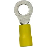 Battery Doctor Terminal Yellow Ring 1/4" 100pc 80346