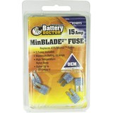 Battery Doctor MinBlade2 Fuse 15 Amp (Blue) 5-Pack  (24815)