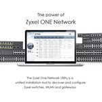 ZyXEL Ethernet Switch 24 Port 170 Watt (GS1900-24HP)
