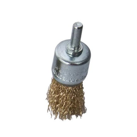 Fixtec 1" Wire End Brush with Shank (FWB025E)