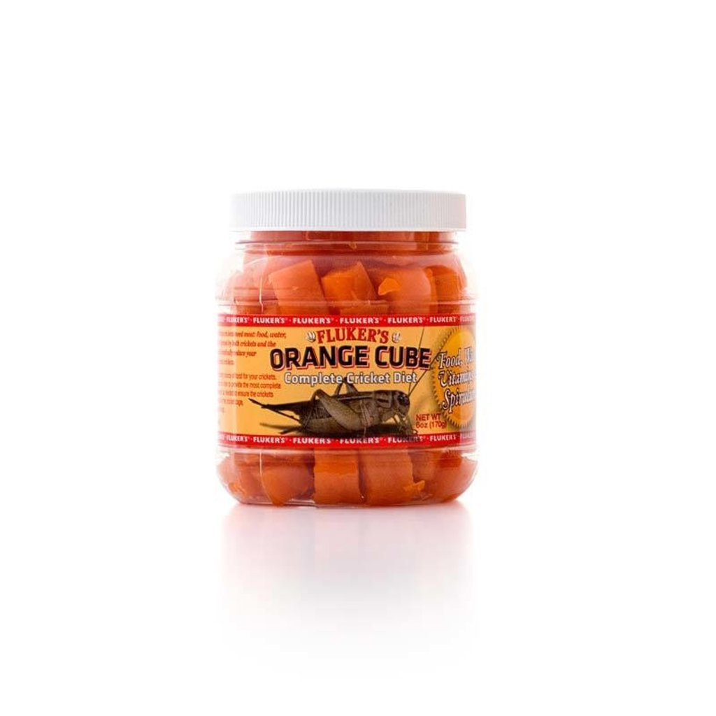 Fluker Orange Cube Complete Cricket Diet Reptile Supplement