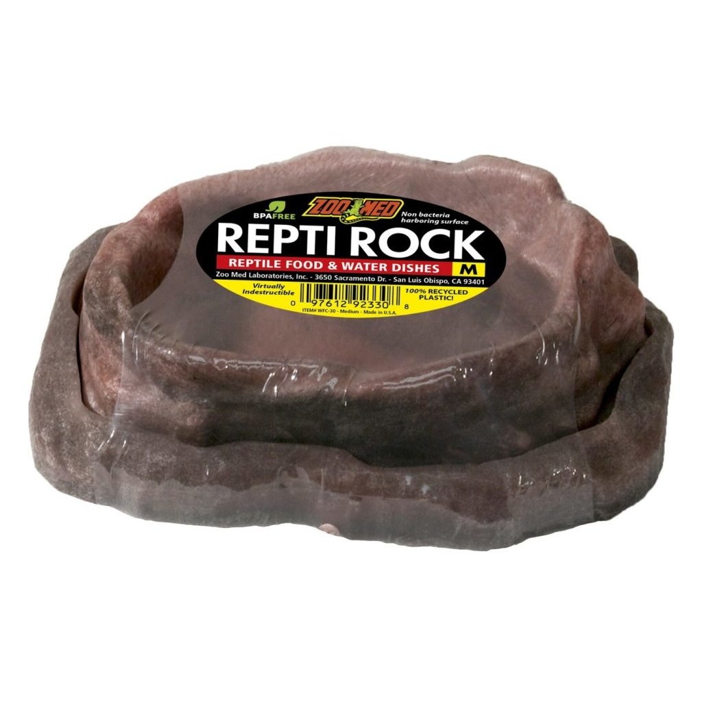 Zoo Med Reptirock Food and Water Combo