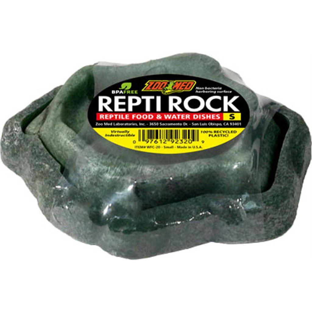Zoo Med Reptirock Food and Water Combo