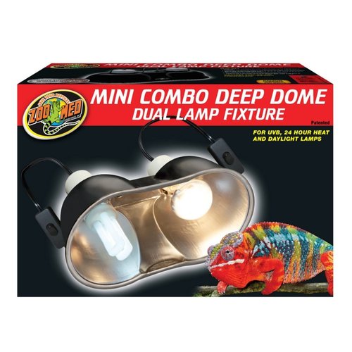 Zoo Med Mini Deep Dome Combo Fixture Zoo Med Mini Deep Dome Combo Fixture