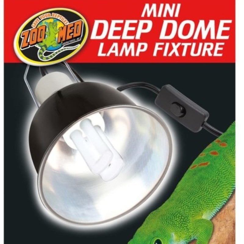 Zoo Med Mini Deep Dome Lamp Fixture