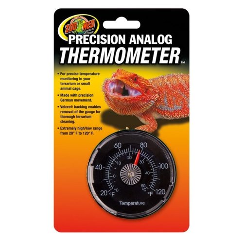 Zoo Med Precision Analog Thermometer Zoo Med Precision Analog Thermometer