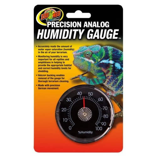 Zoo Med Precision Analog Humidity Gauge Zoo Med Precision Analog Humidity Gauge