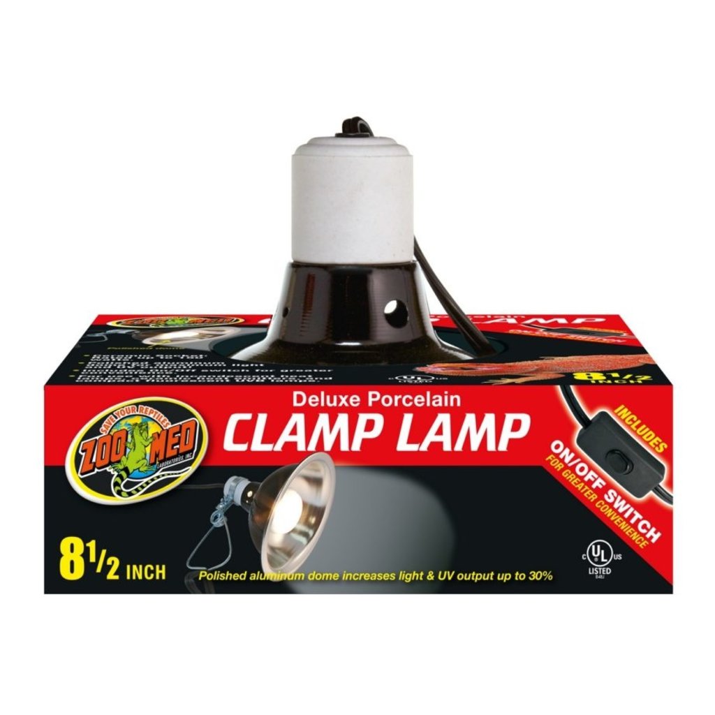 Zoo Med Deluxe Porcelain Clamp Lamp