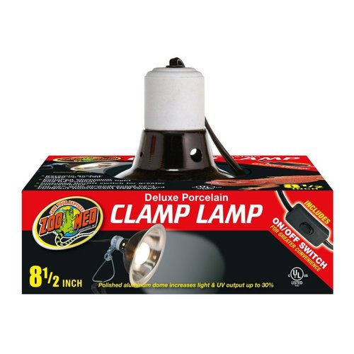 Zoo Med Deluxe Porcelain Clamp Lamp Zoo Med Deluxe Porcelain Clamp Lamp