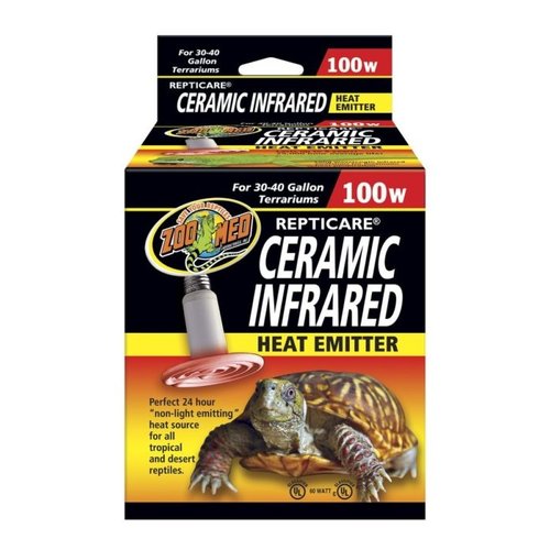 Zoo Med ReptiCare® Ceramic Infrared Heat Emitter Zoo Med ReptiCare® Ceramic Infrared Heat Emitter