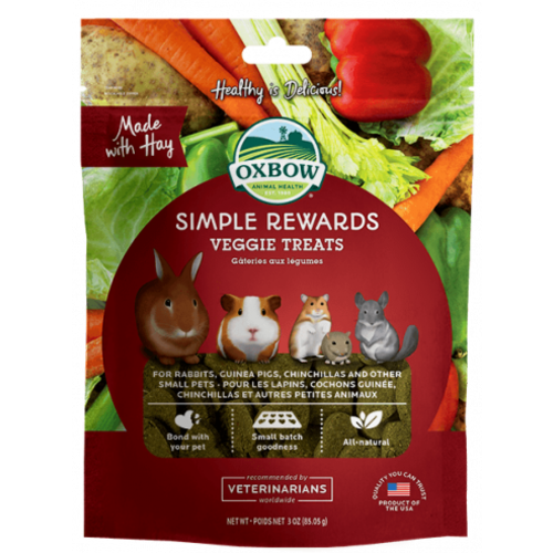 Oxbow Simple Rewards Veggie 2oz Oxbow Simple Rewards Veggie 2oz