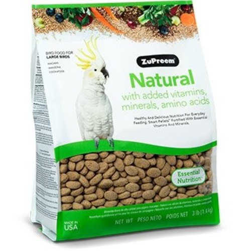Zupreem Zupreem Naturals - Large Birds Zupreem Zupreem Naturals - Large Birds